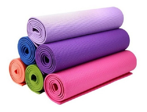 Colchoneta Mat Yoga Pilates Fitness Gym 180cm X65cm X5 Mm 