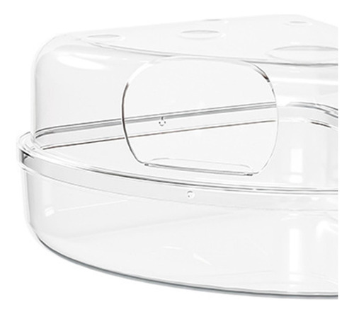 Contenedor De Arena Para Baño De Hámster, Accesorio Claro