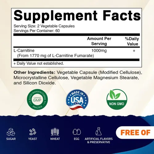 fumarato de l-carnitina Suplemento Vitamatic 1000 Mg 120 Cápsul where they are used Jangan biarkan produk palsu Pituitary Function Size:946 ml