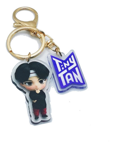 Llavero Coreano De Moda Kpop / Tiny Tan Jin (5 Piezas)