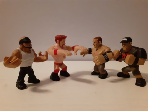 Mini Figuras Articuladas Lucha Tm Wwe Mattel John Cena Unico (Usado)