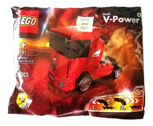 Lego Shell Camion Ferrari Mundo She333