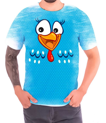 Camiseta Camisa Galinha Pintadinha Aniversário Desenho 14