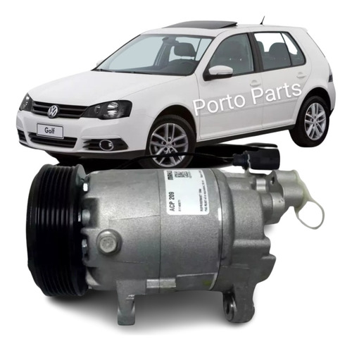 Compressor Ar Condicionado Vw Bora 1je820803 Golf