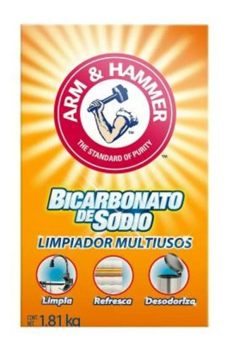 Bicarbonato De Sodio Multiusos Arm & Hammer 1.8 Kg