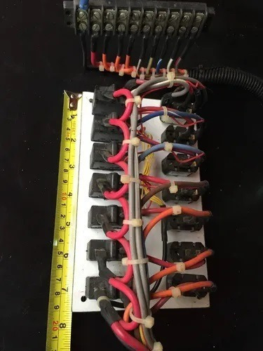 Panel Switch Para Bombas De Achique Y Luces. Lancha Náutico