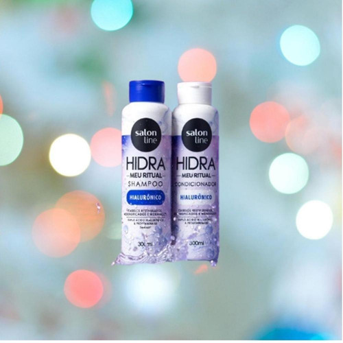 Kit Salon Line Hidra Meu Ritual Hialuronico Sh+cond 300ml Cd