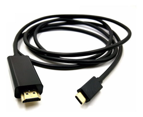 Imagen 1 de 6 de Cable Adaptador Usb 3.1 Type C A Hdmi 2 Metros 4k 1080p