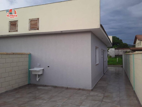 Casa Com 1 Dormitório À Venda, 40 M² Por R$ 155.000 - Nova Itanhaém - Interior - Itanhaém/sp - Ca5307