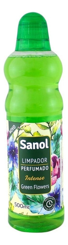 Limpador Perfumado Green Flowers Sanol 500ml