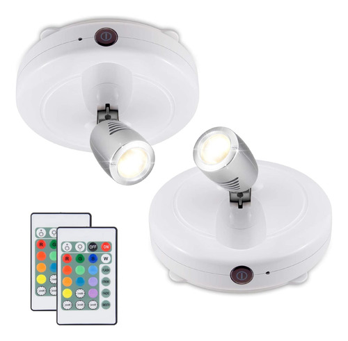 Luxsway Luces Led Con Pilas Para Interiores  Luces De Acento