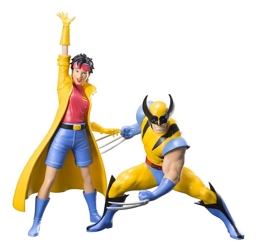 Kotobukiya Marvel Universe X  Hombres 92 Wolverine Y Jubilee