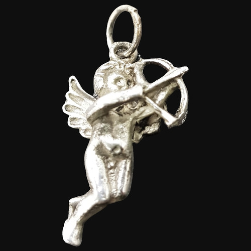 Dije Angel Musico Proteccion En Plata 2,5 Cm 3 Gr Art 571