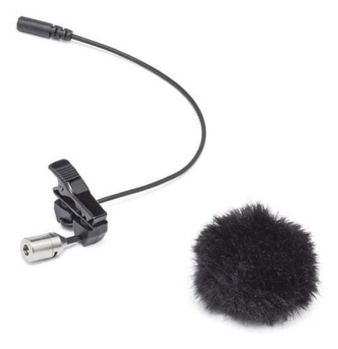 Microfone Lapela Miniatura Preto Samson Lm7x