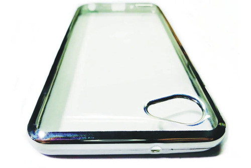 Funda Tpu Reforzada Bordes Cromados Plata Oro Cobre LG Q6