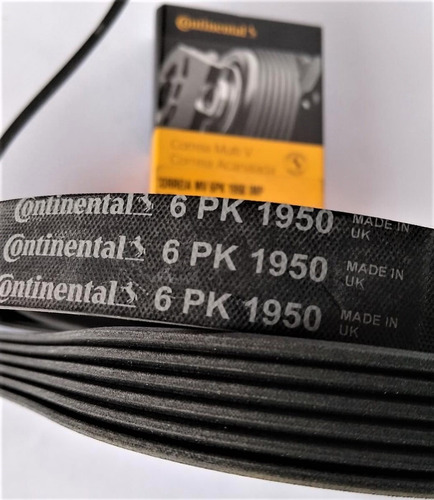 Imagem 3 de 4 de Correia Motor S10 Blazer Troller 2.8 Mwm Continental 6pk1950