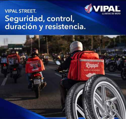 Vipal St300 100/90-18 + 80/100-18 Street Tube Type Premium