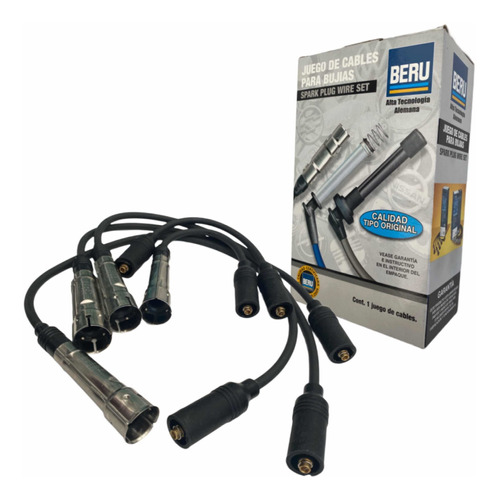 Cables De Bujías Beru Gris Para Vw Pointer Con Distribuidor