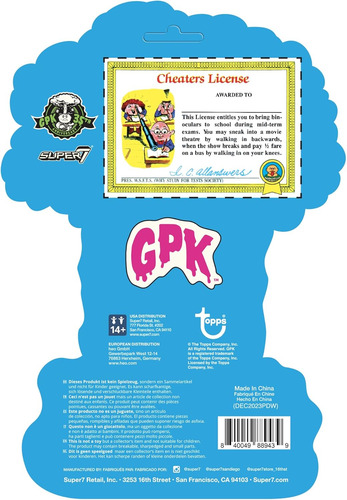 Figura De Acción Gpk Reaction - Blasted Billy