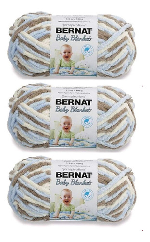 Compra A Granel: Bernat Baby Blanket Yarn (paquete De 3) Lit