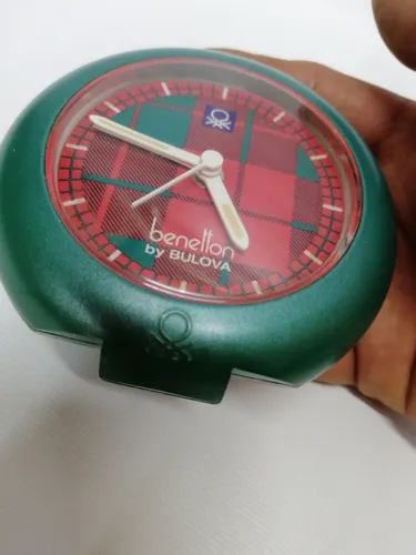 Reloj Portable Clásico Benetton By Bulova Made In Germany (Usado)