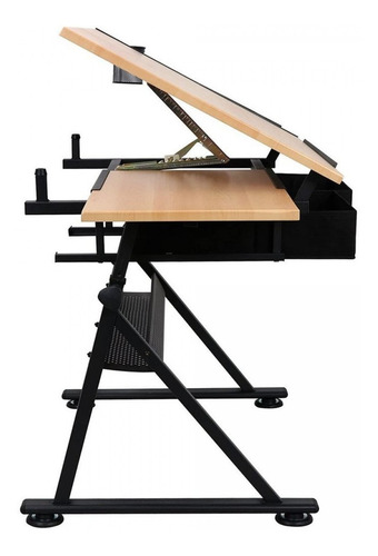 Mesa De Desenho Drawing Table Sinoart Board C/ Banqueta