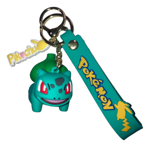 Llavero Pokemon Bulbasaur Silicona