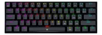 Comprar Teclado Mecanico Redragon Dragonborn Red Switch Rgb Negro Idioma Inglés US