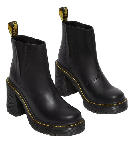 Dr. Martens Botas Con Tacon Para Mujer Chelsea Spence