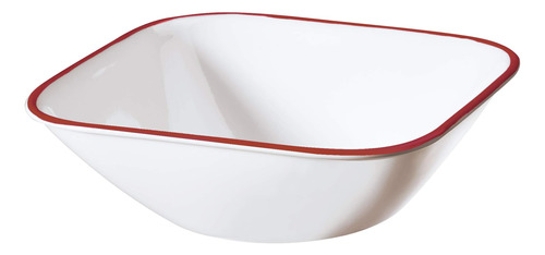 Corelle Boutique Square Bowl Hojas De Kioto 22 Oz (650 Ml) P