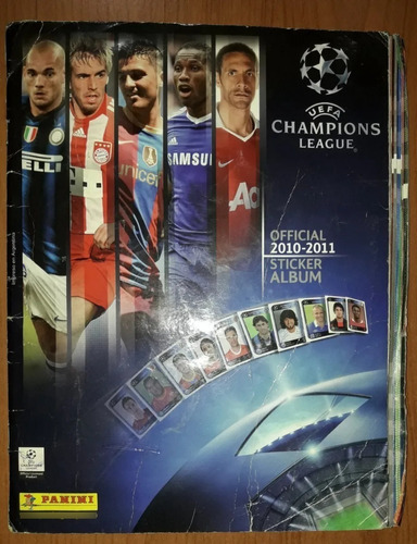 Álbum De Figuritas Uefa Champions League 2010-2011 Completo