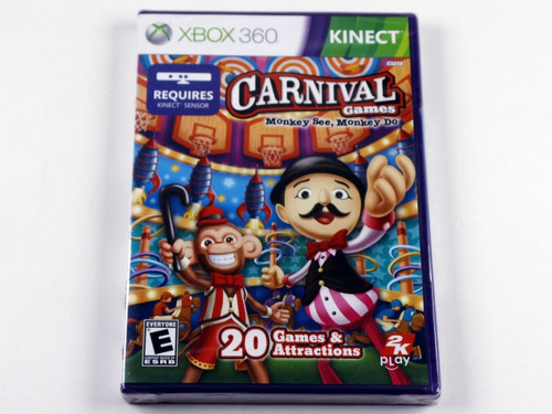 Carnival Games Original Xbox 360 Lacrado