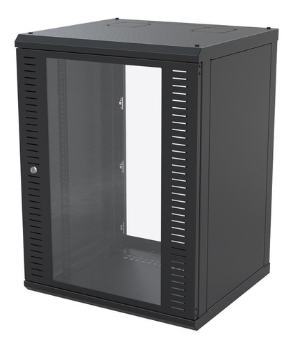 Imagen 1 de 3 de Gabinete Montaje Pared Cuerpo Fijo Rack 19in 16 Unidades