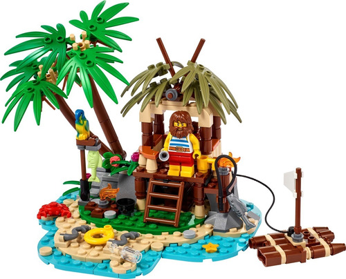 Lego Ideas Castaway Ray Naufrago 40566 - 239 Pz