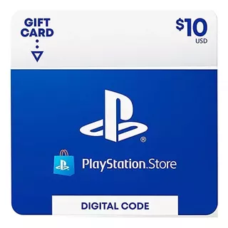 Tarjeta Playstation Psn Card $ 10 Dolares - Store Usa