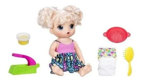 Muñeca baby alive snaking lily come y hace popo on sale