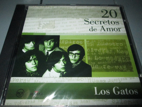 Cd Los Gatos 20 Secretos De Amor Nuevo 32d