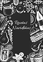 Recetas Navideñas: Libro De Cocina Para Anotar Hasta 5 Lmz1