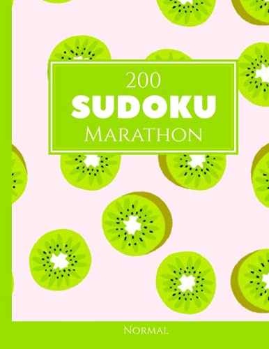 200 Sudoku Marathon Normal Vol 2: Con Soluciones Y Rompecabe