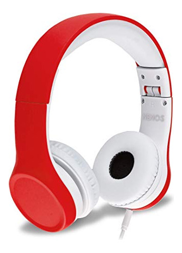 Auriculares Para Niños Nenos Red Limited Vol