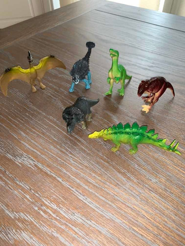 Dinosaurios Para Niños Pack X 6 Impecables (Usado)