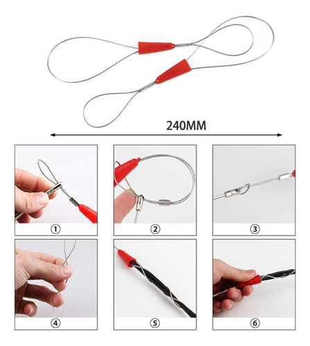. Fishtape Fastener, Tensor De Cables, Cierre Con Tirador