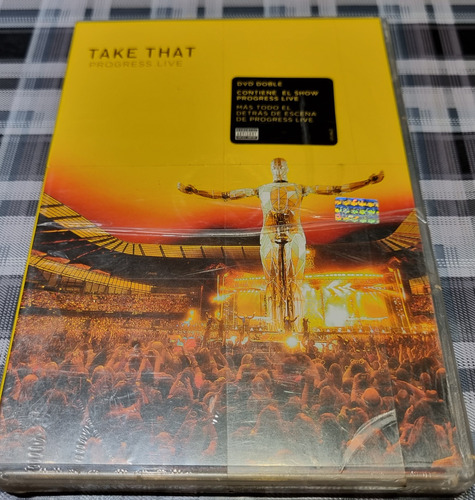 Take That - Progress Live - 2 Dvd Nuevo Cerrado #cdspaternal