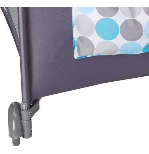 Prinsel Gris Baby Colecho Corral Cuna Para Bebé Mosquitero
