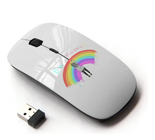 Koolmouse [mouse/mouse Inalámbrico Óptico 2.4 G] [be Happy R