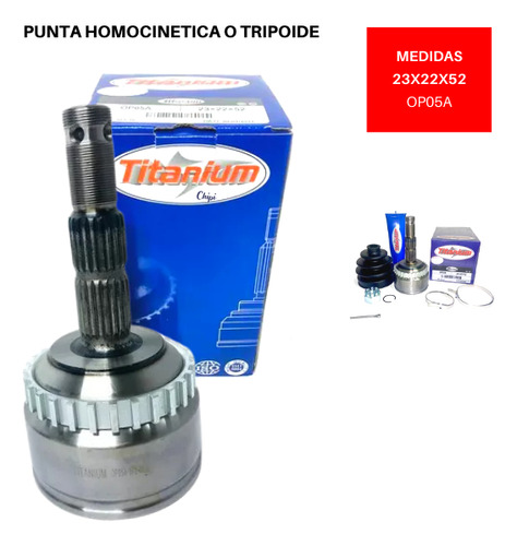 Punta Tripoide Chevrolet Montana 1.8 2007