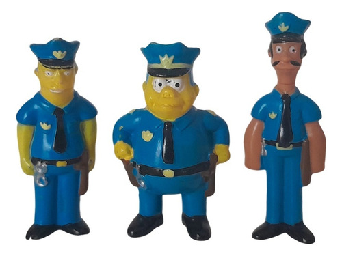 Policias Simpsons Personajes Coleccion Jack Juguete Muñeco (Usado)