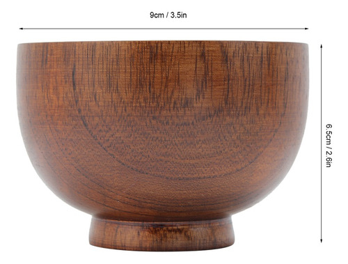 Cuenco De Cocina De Madera Para Ensalada De Frutas, Fideos,