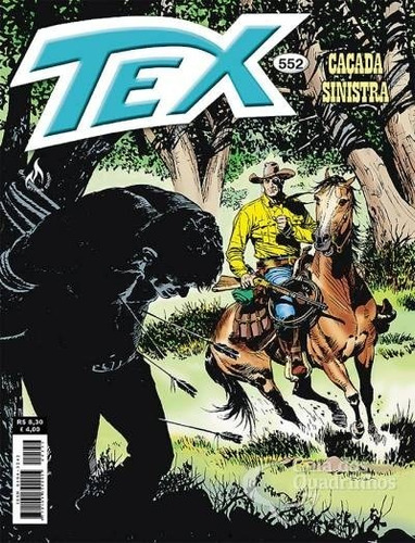 Revista Hq Gibi - Tex Mensal 552 - Caçada Sinistra