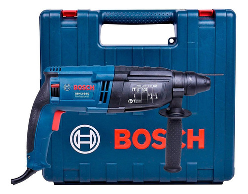 Imagem 1 de 5 de Martelete Perfurador Sdsplus Gbh2-24d 820w Bosch + Maleta